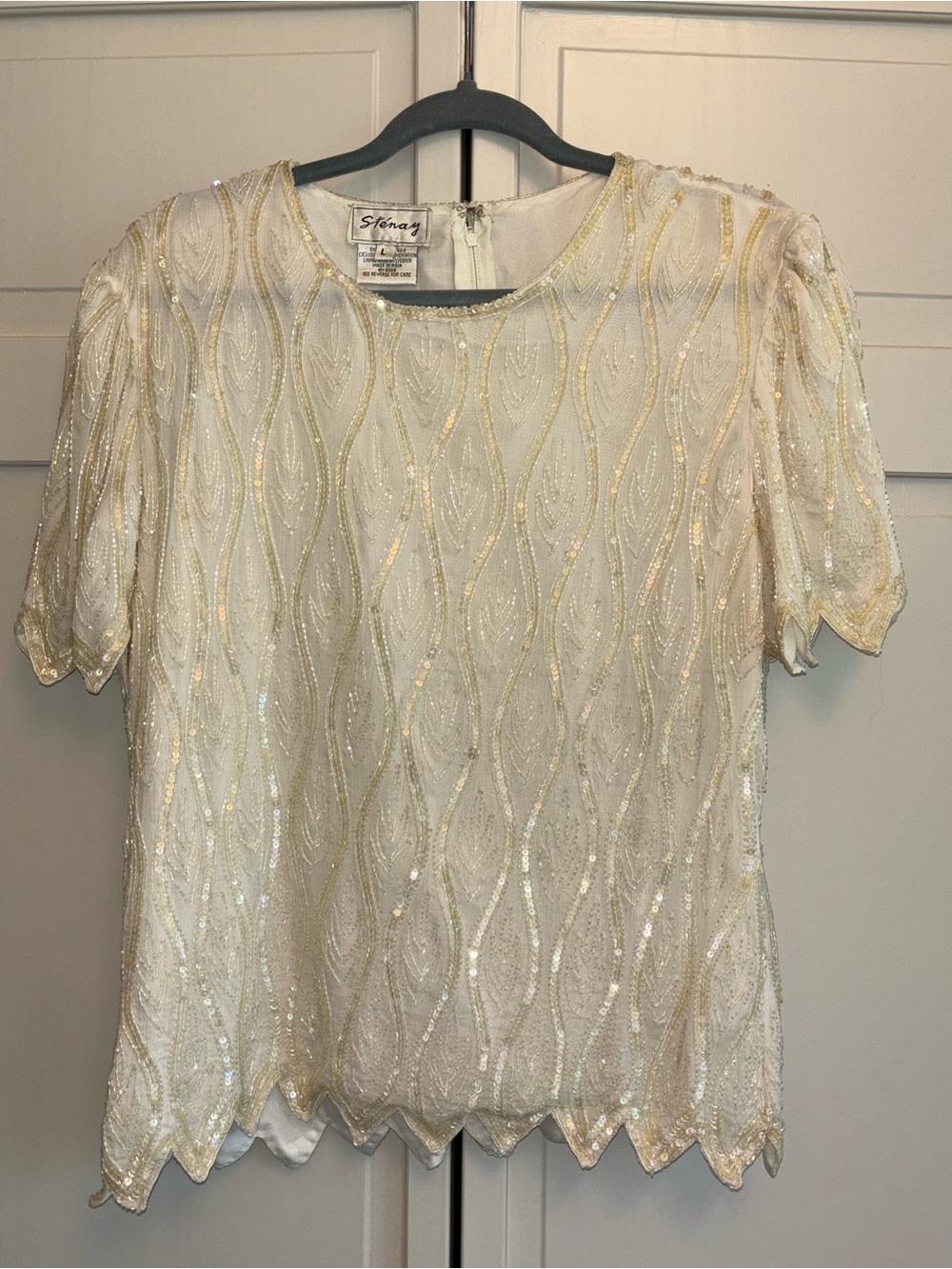 Vintage Sequin Stenay Shirt